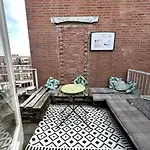 Beachfront Apartment With Rooftop Terrace